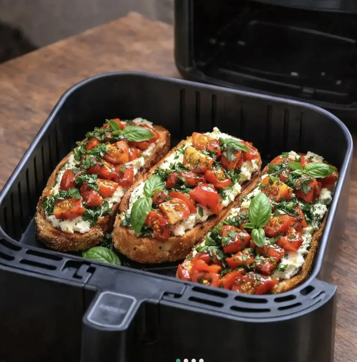 Bruschetta z airfryera